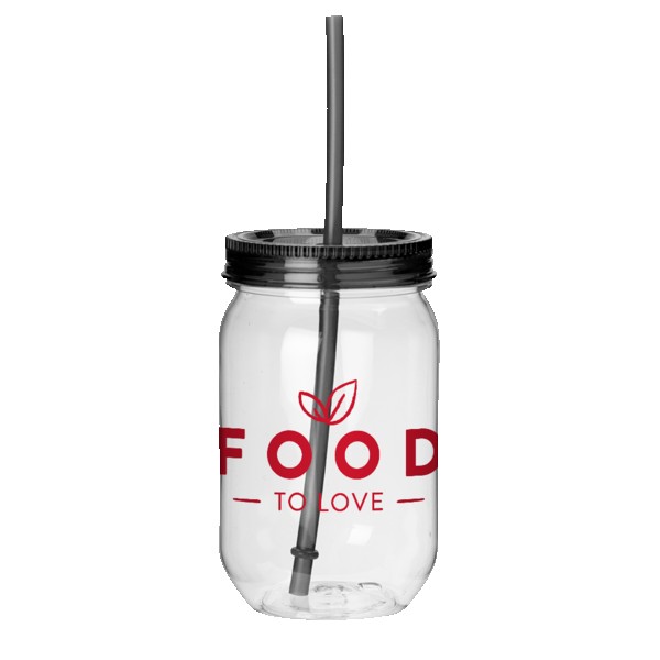 Fiesta Mason Jar Tumbler - 22 Oz. 1