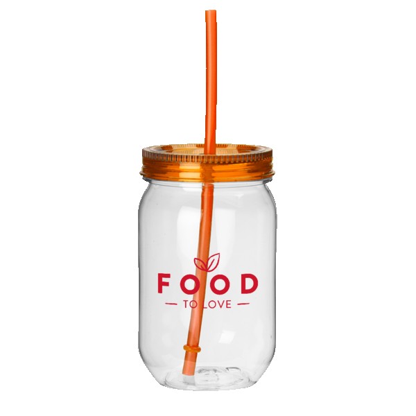 Fiesta Mason Jar Tumbler - 22 Oz. 1