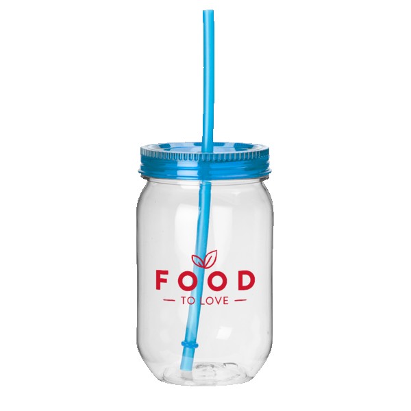 Fiesta Mason Jar Tumbler - 22 Oz. 1