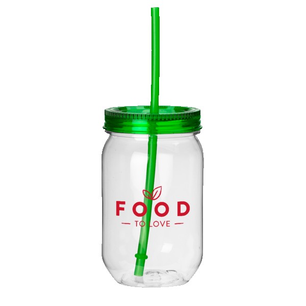 Fiesta Mason Jar Tumbler - 22 Oz. 1
