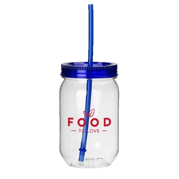 Fiesta Mason Jar Tumbler - 22 Oz. 1