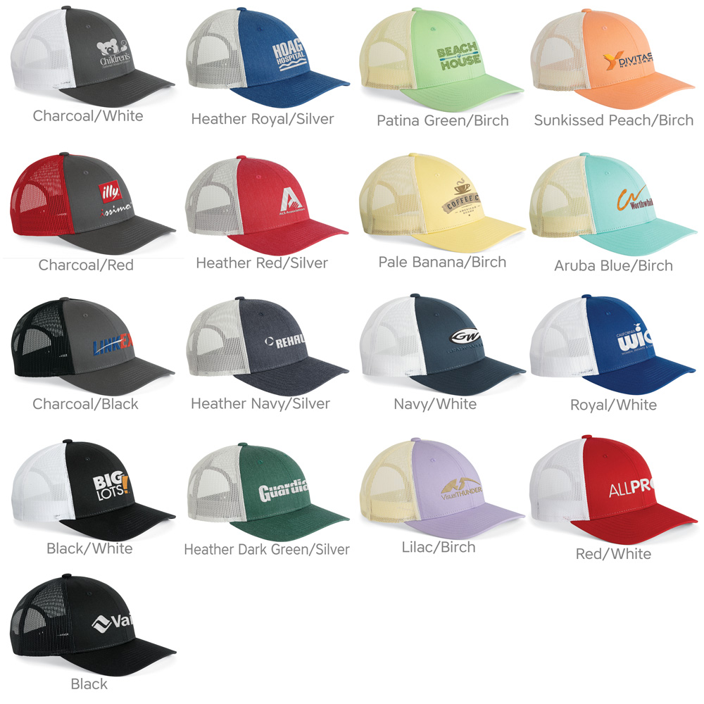 Richardson 115 Low Profile Trucker Cap 1