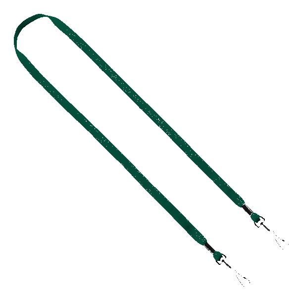 1/2" Cotton Double Swivel Hook Lanyard 1