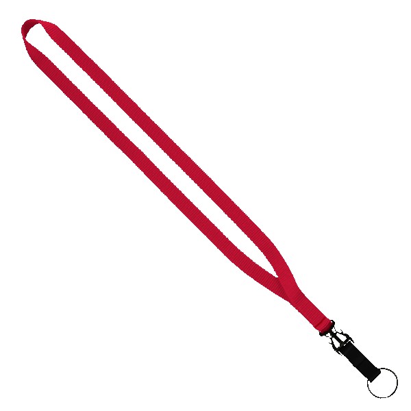 1/2" Smooth Nylon Slide Release Lanyard 1