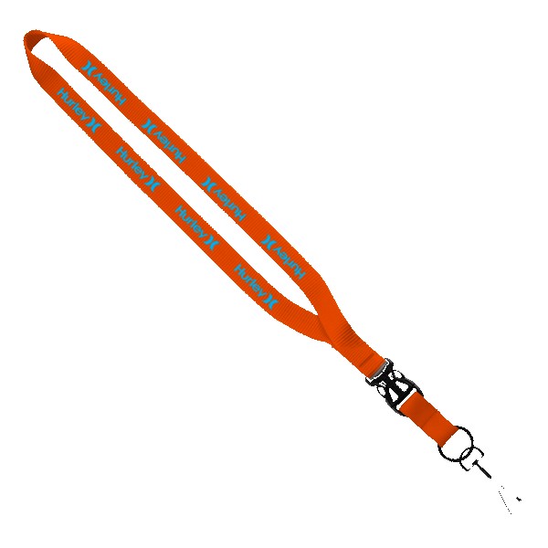 1/2" Smooth Nylon Slide Release Lanyard 1