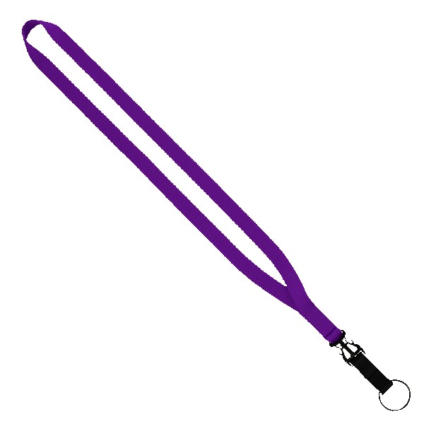 1/2" Smooth Nylon Slide Release Lanyard 1