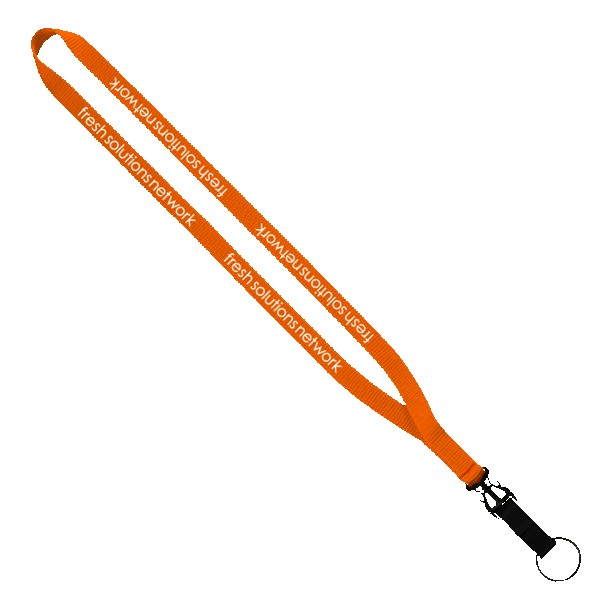 1/2" Smooth Nylon Slide Release Lanyard 1