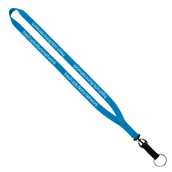 1/2" Smooth Nylon Slide Release Lanyard 1
