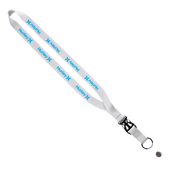 1/2" Smooth Nylon Slide Release Lanyard 1