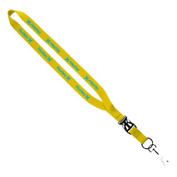 1/2" Smooth Nylon Slide Release Lanyard 1