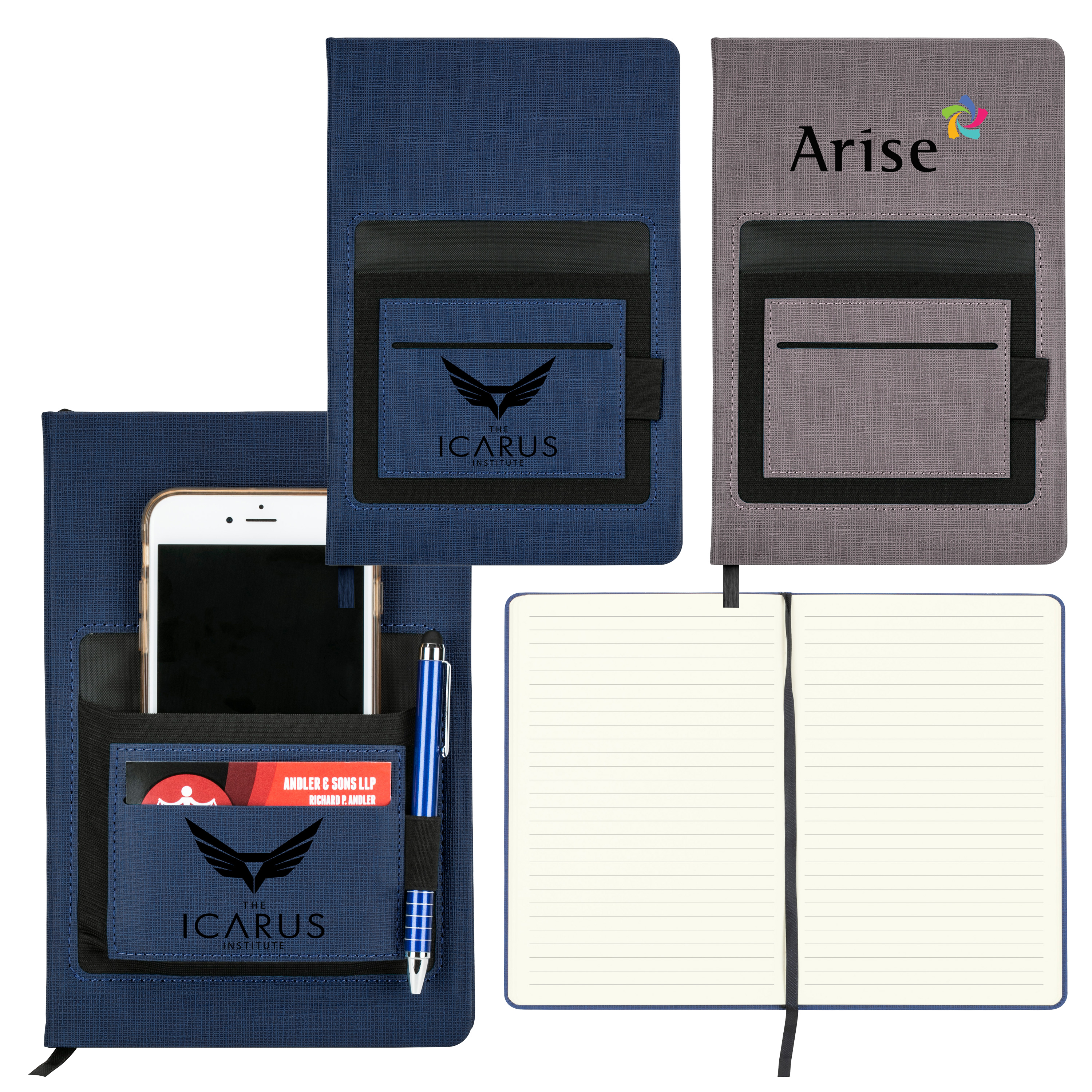 Multi Pocket Notebook 1