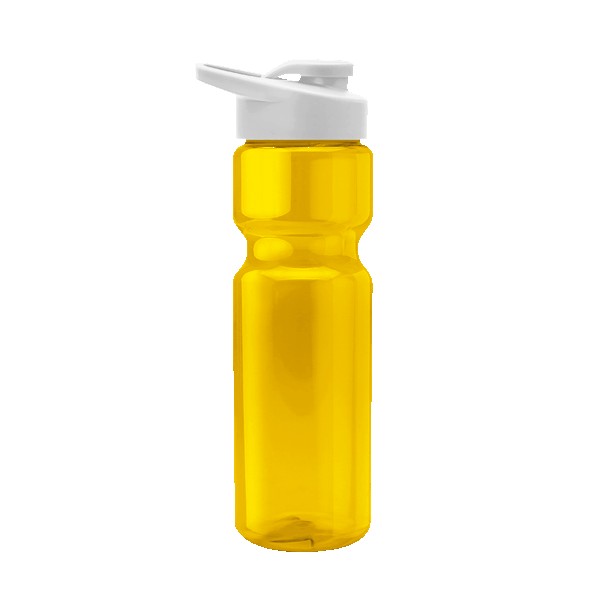 Blazer 28oz Transparent Bike Bottle w/Drink-thru Lid 1