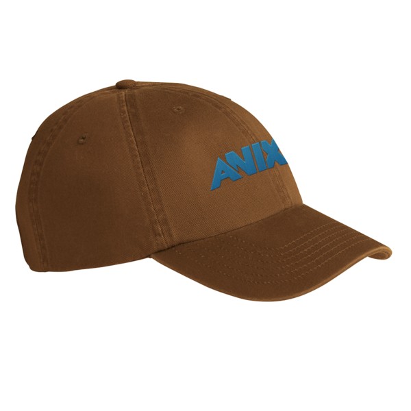 Valucap VC300A Adult Bio-Washed Unstructuered Cap 1