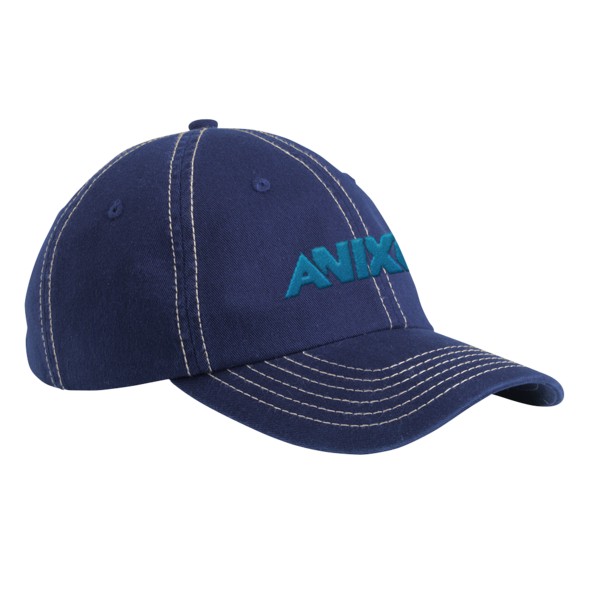 Valucap VC300A Adult Bio-Washed Unstructuered Cap 1