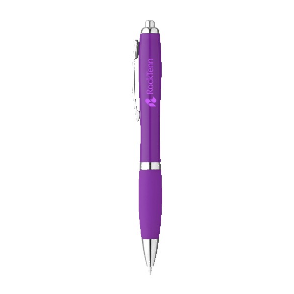 Curvy Cloud Plastic Ballpoint Pen 1