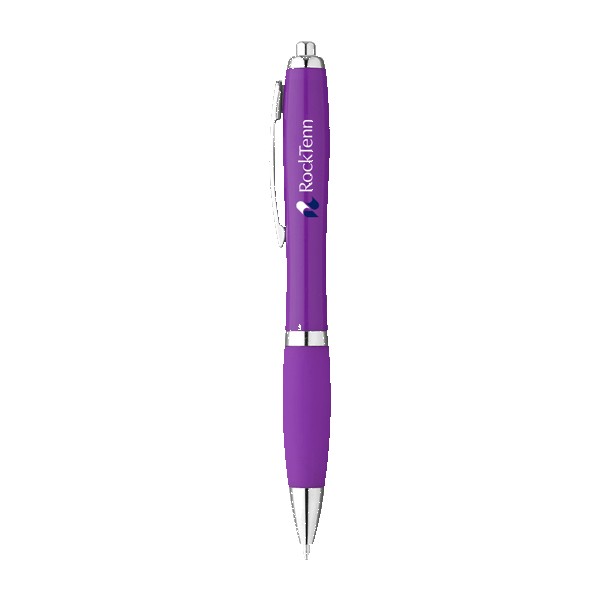 Curvy Cloud Plastic Ballpoint Pen 1