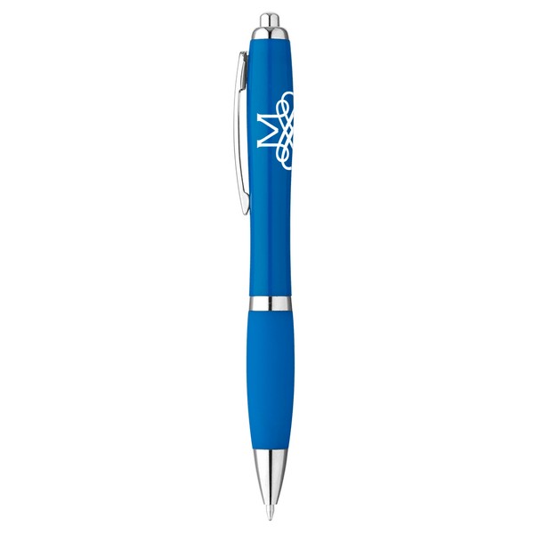 Curvy Cloud Plastic Ballpoint Pen 1