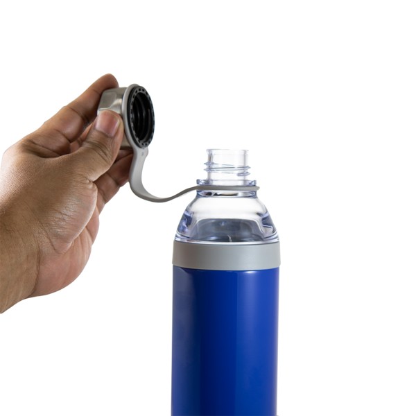 Dual Opening Stainless Steel Water Bottle - 20 Oz. 1
