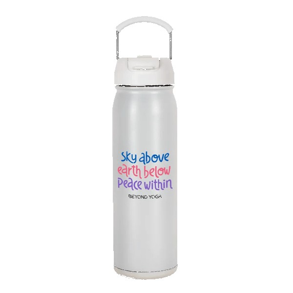 Pocket Hydro 24oz SS Vacuum Water bottle w Compartment 1