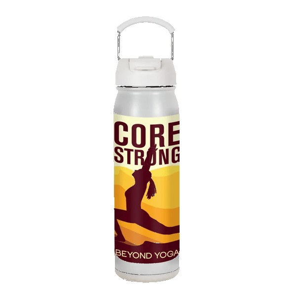 Pocket Hydro 24oz SS Vacuum Water bottle w Compartment 1