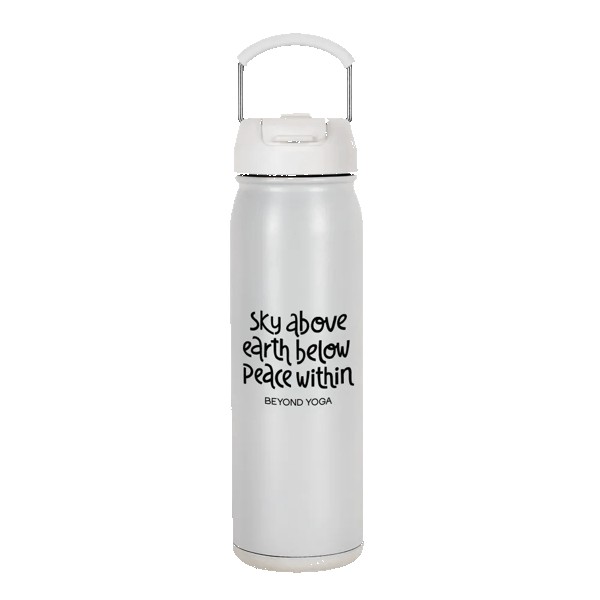 Pocket Hydro 24oz SS Vacuum Water bottle w Compartment 1