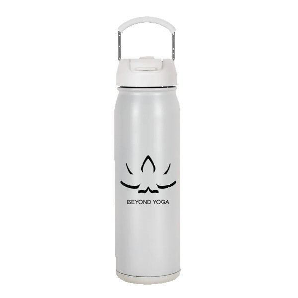 Pocket Hydro 24oz SS Vacuum Water bottle w Compartment 1