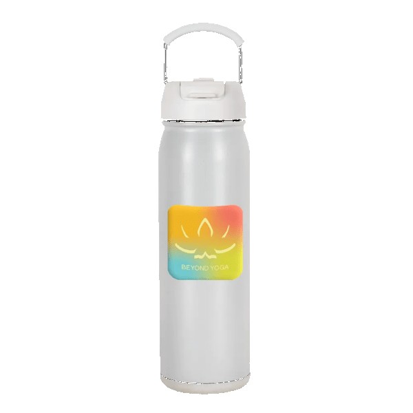 Pocket Hydro 24oz SS Vacuum Water bottle w Compartment 1
