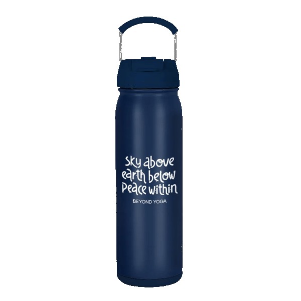Pocket Hydro 24oz SS Vacuum Water bottle w Compartment 1