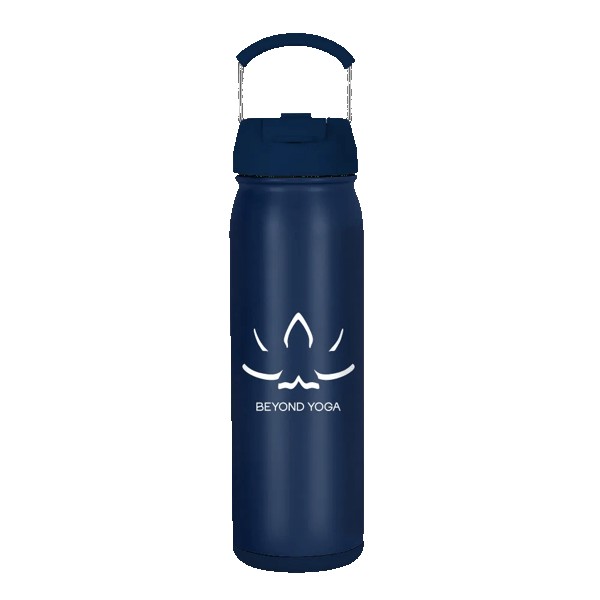 Pocket Hydro 24oz SS Vacuum Water bottle w Compartment 1