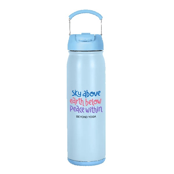 Pocket Hydro 24oz SS Vacuum Water bottle w Compartment 1