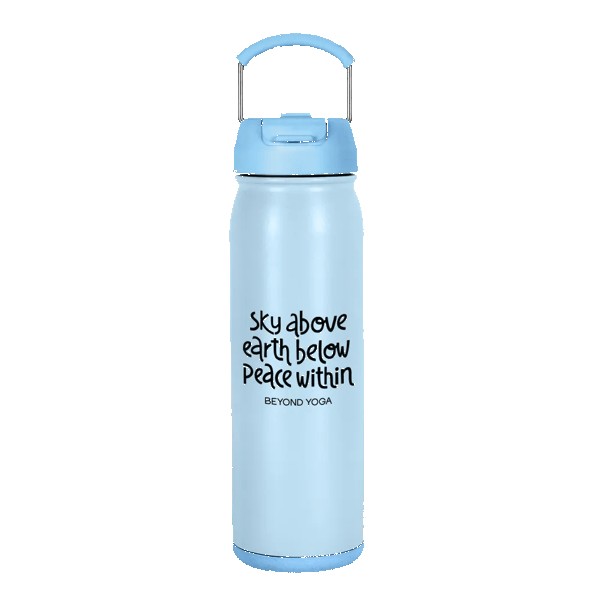 Pocket Hydro 24oz SS Vacuum Water bottle w Compartment 1