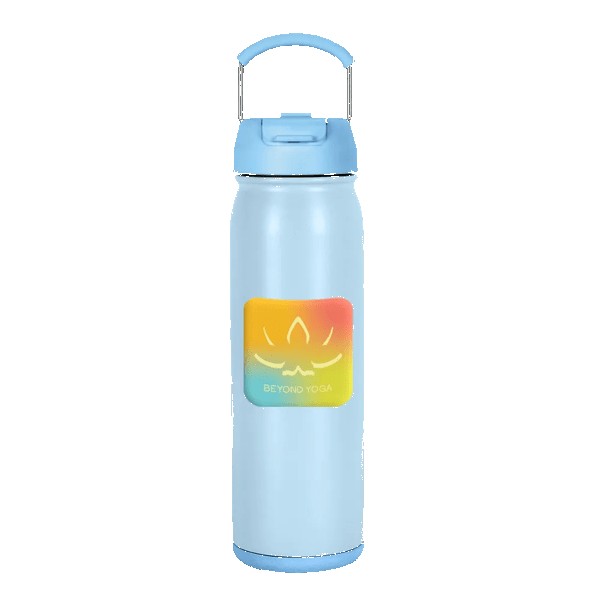Pocket Hydro 24oz SS Vacuum Water bottle w Compartment 1