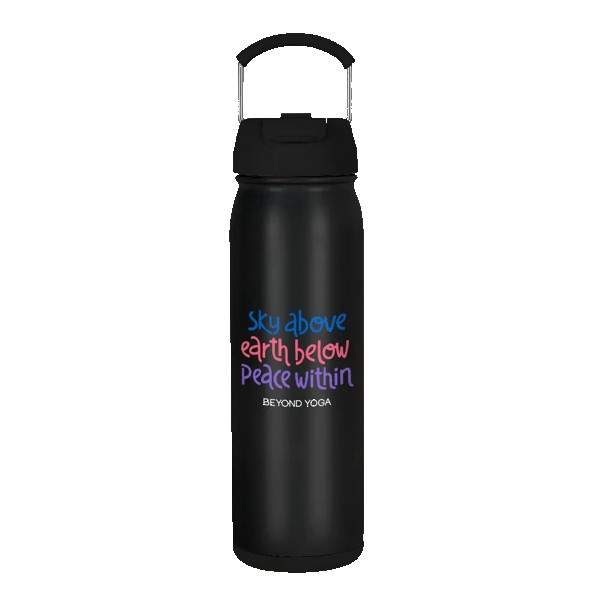 Pocket Hydro 24oz SS Vacuum Water bottle w Compartment 1