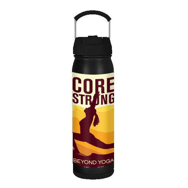 Pocket Hydro 24oz SS Vacuum Water bottle w Compartment 1