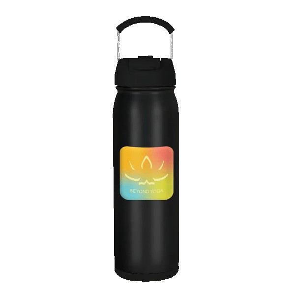 Pocket Hydro 24oz SS Vacuum Water bottle w Compartment 1