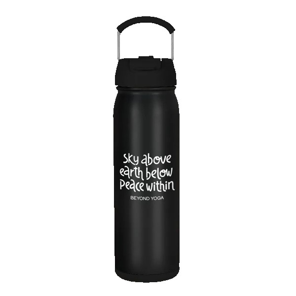 Pocket Hydro 24oz SS Vacuum Water bottle w Compartment 1
