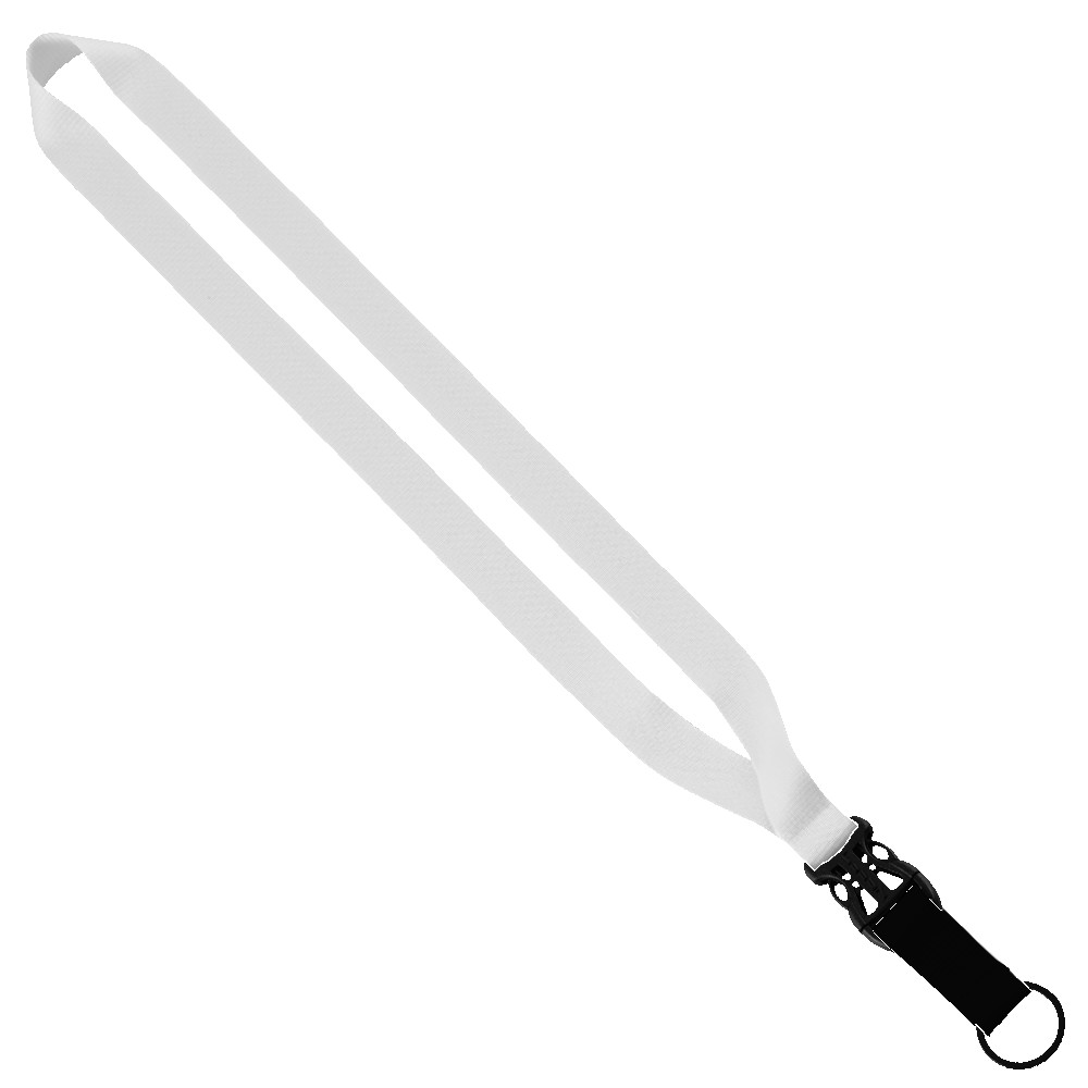 3/4" Dye-Sublimated Lanyard with Slide-Release & Metal Split-Ring 1