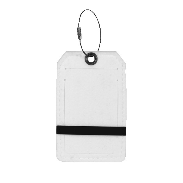Pikes Dye-Sublimated Felt Luggage Tag 1