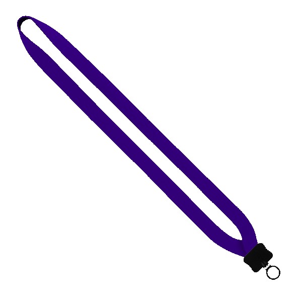 3/4" Neoprene Lanyard with Plastic Clamshell & O-Ring 1