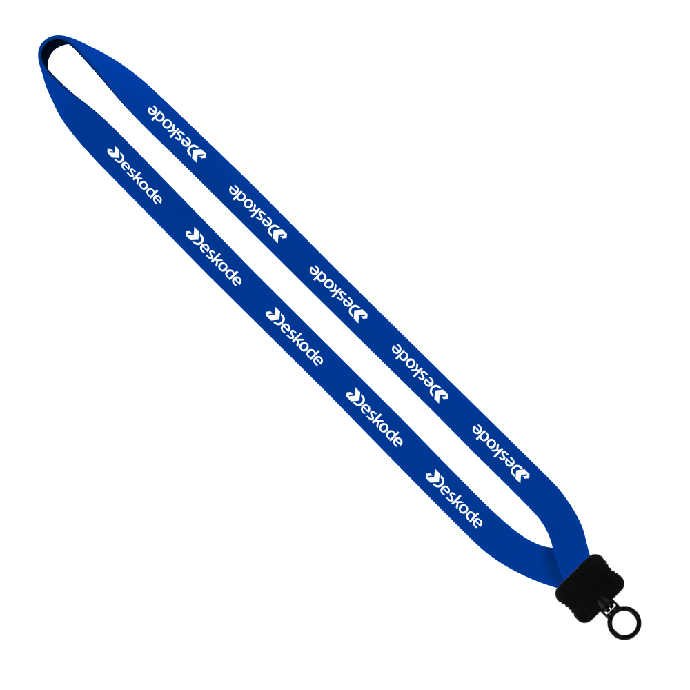 3/4" Neoprene Lanyard with Plastic Clamshell & O-Ring 1