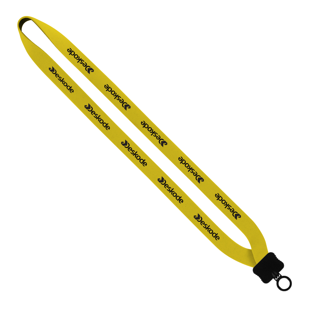 3/4" Neoprene Lanyard with Plastic Clamshell & O-Ring 1
