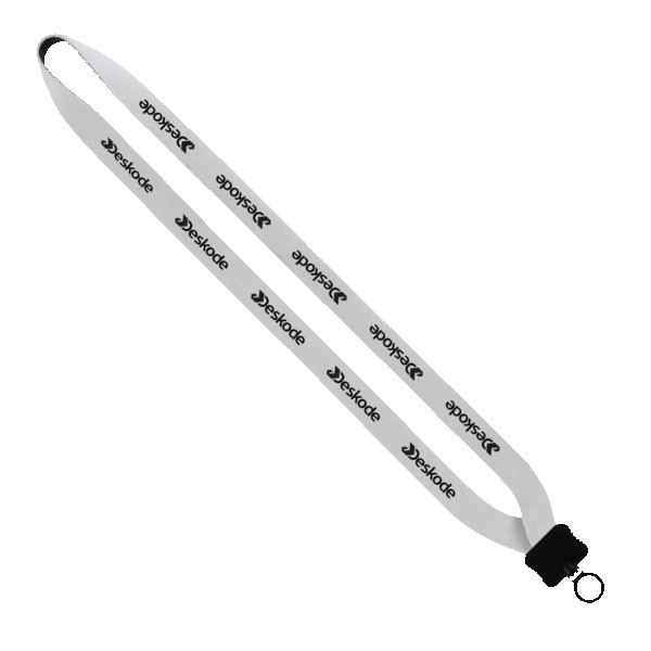 3/4" Neoprene Lanyard with Plastic Clamshell & O-Ring 1