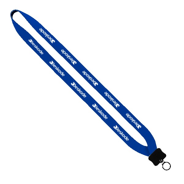 3/4" Neoprene Lanyard with Plastic Clamshell & O-Ring 1