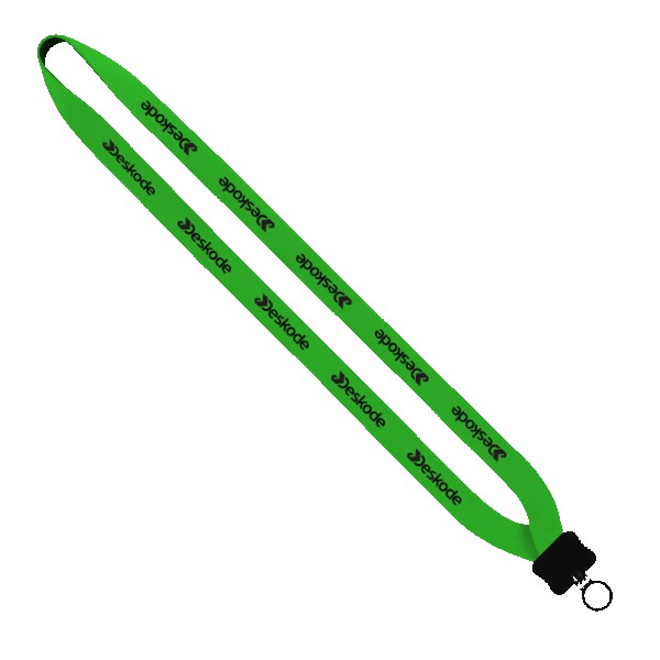 3/4" Neoprene Lanyard with Plastic Clamshell & O-Ring 1