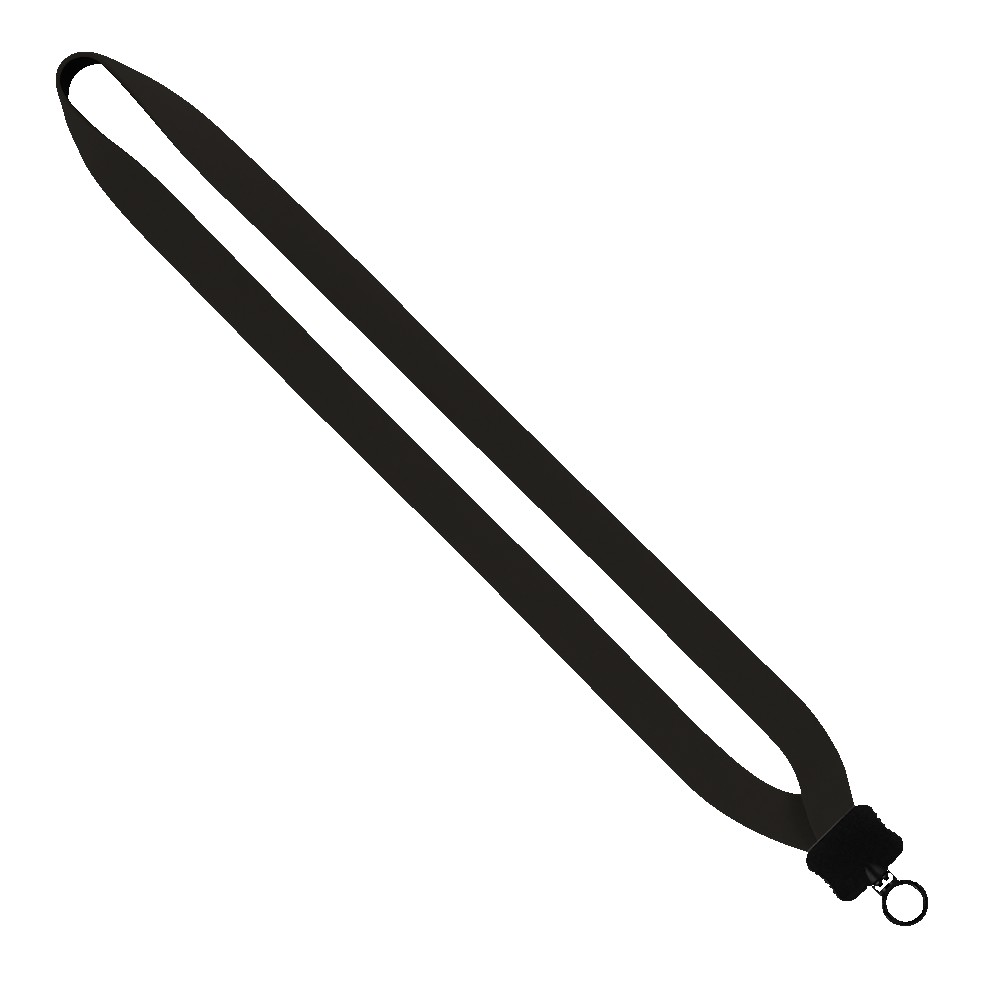 3/4" Neoprene Lanyard with Plastic Clamshell & O-Ring 1