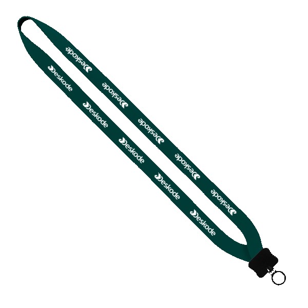 3/4" Neoprene Lanyard with Plastic Clamshell & O-Ring 1