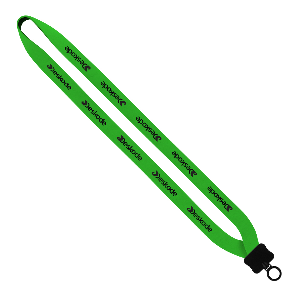 3/4" Neoprene Lanyard with Plastic Clamshell & O-Ring 1