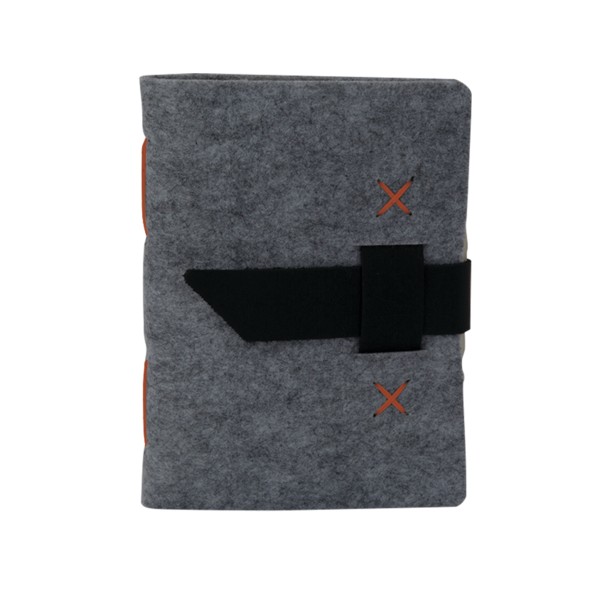 Harlequin Felt Journal 1