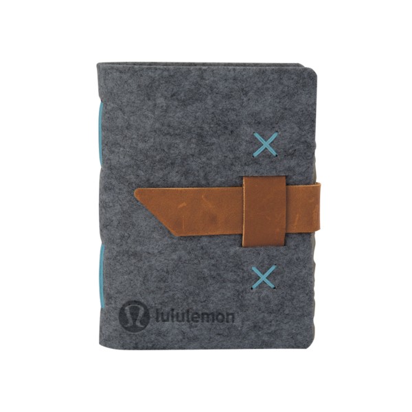 Harlequin Felt Journal 1