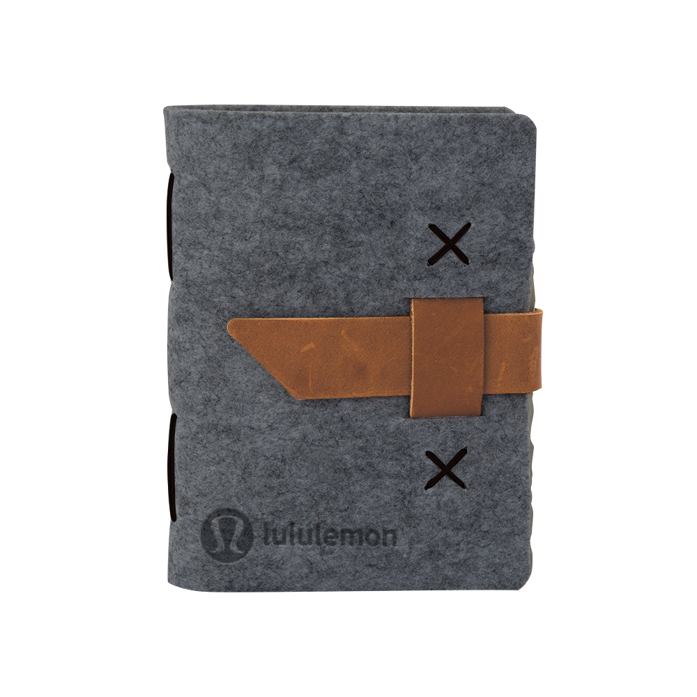 Harlequin Felt Journal 1